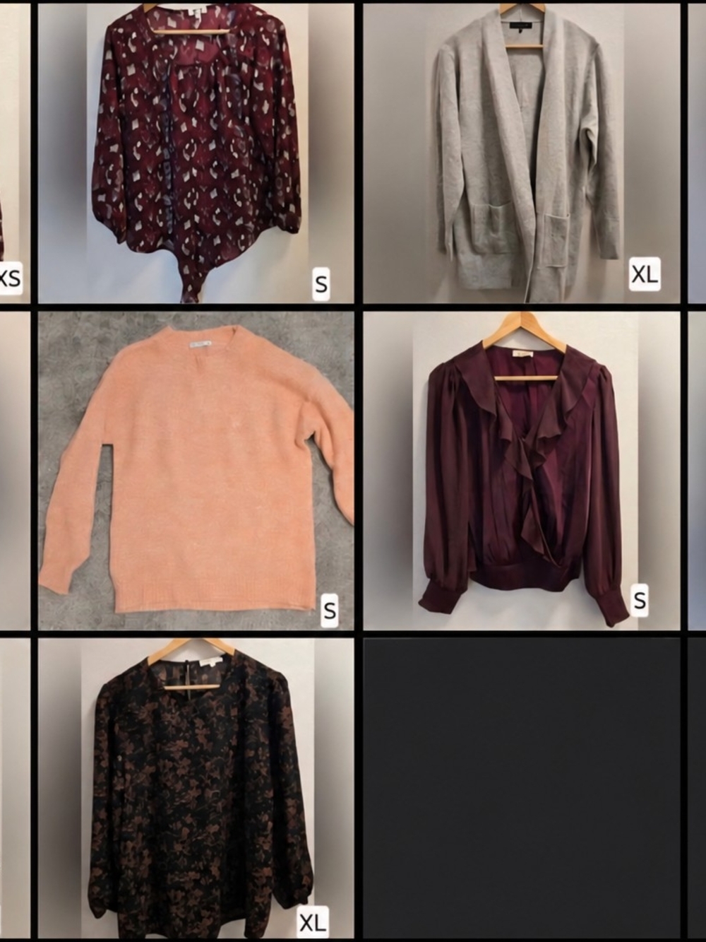 Mixed Women's Tops Bundle - 9 Tops Being Sold Together! Sizes XS To XL
